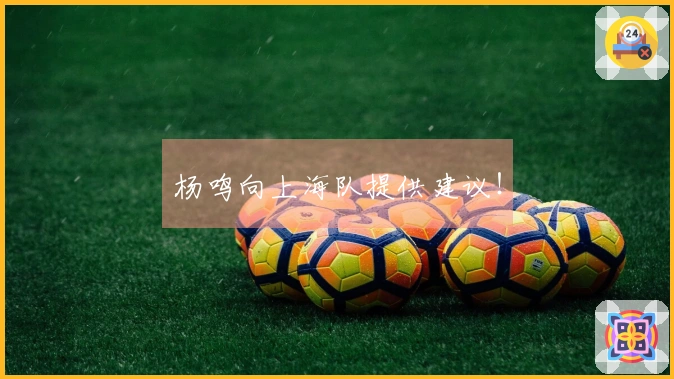 杨鸣向上海队提供建议！